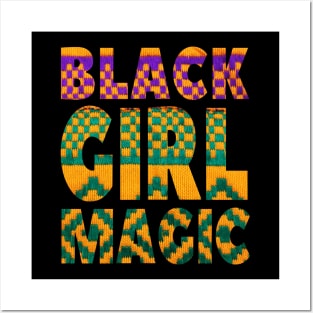 Black Girl Magic Melanin Poppin Posters and Art